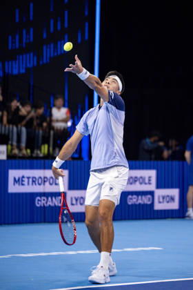 TENNIS : ATP, Tennis Herren 250 - Grand Prix Tennis AURA - Decines (France) 23 10 2026 Flavio COBOLLI (ITA)vs Brandon NAKASHIMA (USA) during the tournament of the Auvergne Rhône-Alpes Grand Prix at the LDLC Arena in Décines on October 23, 2026. Photo Sandrine Thesillat PsNewZ  Copyright: xSandrinexTHESILLATx