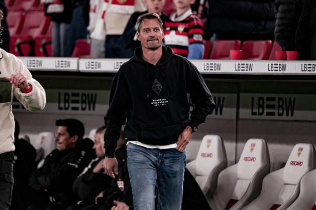 Deutschland: Fussball Saison 2026 2027 , 1. Bundesliga , 7. Spieltag , VfB Stuttgart vs. Borussia Mönchengladbach - MHP-Arena (Stuttgart) : Alexander Blessin (Trainer, Borussia Mönchengladbach) Stuttgart MHP-Arena Deutschland Germany Copyright: xBennetxLongx