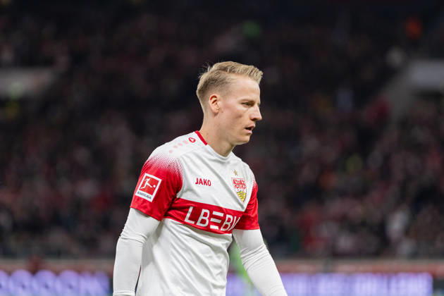 23.10.2026, xjyhynx, Fussball 1.Bundesliga, VfB Stuttgart - Borussia Mönchengladbach, v.l. Portrait Close Up Chris Führich (10, VfB Stuttgart) (DFL DFB REGULATIONS PROHIBIT ANY USE OF PHOTOGRAPHS as IMAGE SEQUENCES and or QUASI-VIDEO) Stuttgart