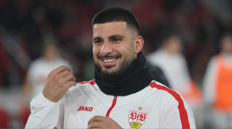 Stuttgart, Fußball Bundesliga, 7. Spieltag, VfB Stuttgart vs. Borussia Mönchengladbach , Deniz Undav ( VfB )