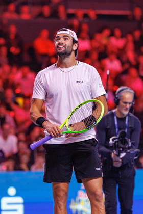 VIENNA, AUSTRIA - 23 OCTOBER 2026: Image shows Grigor Dimitrov (BUL) during Red Bull BassLine at Wiener Stadthalle on 23 10 2026 in Vienna, Austria. Austria Copyright: xFröhlichxPascalx