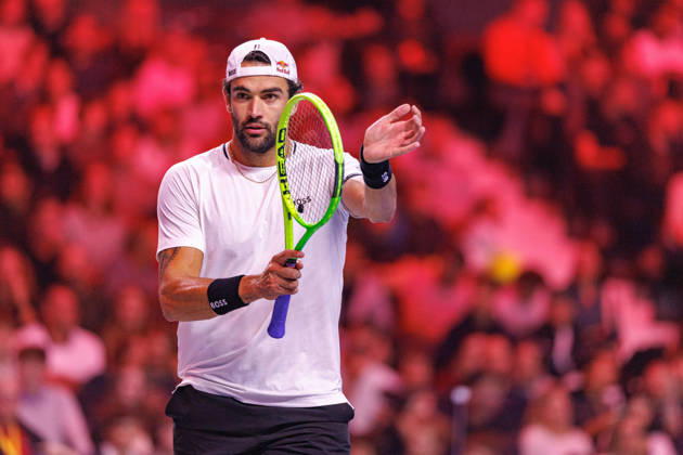 VIENNA, AUSTRIA - 23 OCTOBER 2026: Image shows Grigor Dimitrov (BUL) during Red Bull BassLine at Wiener Stadthalle on 23 10 2026 in Vienna, Austria. Austria Copyright: xFröhlichxPascalx