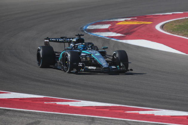 23.10.2026, Circuit of The Americas, Austin, FORMULA 1 MSC CRUISES UNITED STATES GRAND PRIX 2026 , George Russell (GBR), Mercedes-AMG Petronas Formula One Team (Photo by Hasan Bratic DeFodi Images) -