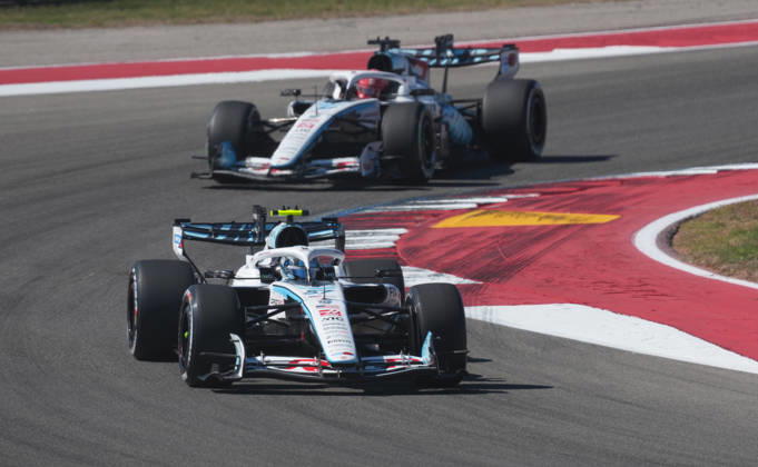 23.10.2026, Circuit of The Americas, Austin, FORMULA 1 MSC CRUISES UNITED STATES GRAND PRIX 2026 , Oliver Bearman (GBR), TGR Haas F1 Team, Esteban Ocon (FRA) (Photo by Hasan Bratic DeFodi Images) -