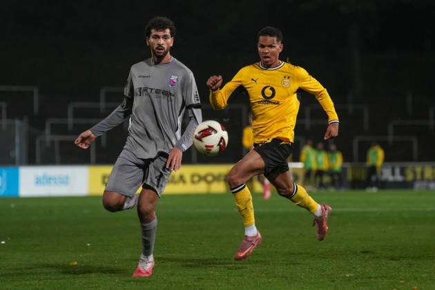 Freitag, 23.10.2026 Saison 2026 2027 14. Spieltag Regionalliga West im Stadion Rote Erde, Dortmund, Germany. BV Borussia Dortmund U23 - Bonner SC. Kevin Mutove (BVB)