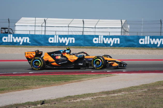 23.10.2026, Circuit of The Americas, Austin, FORMULA 1 MSC CRUISES UNITED STATES GRAND PRIX 2026 , Lando Norris (GBR), McLaren Mastercard F1 Team (Photo by Hasan Bratic DeFodi Images) -
