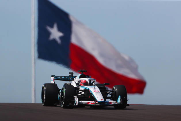 F1 Grand Prix Of USA - FP1 Esteban Ocon stands in front of the Texas flag during the first of three practice sessions, FP1, ahead of the Formula 1 MSC Cruises United States Grand Prix at Circuit of the Americas in Austin, Texas, United States, on October 23, 2026. Austin, Texas Texas United States  Copyright: xReginaldxMathalonex originalFilename:mathalone-notitle261023_npSkH.jpg