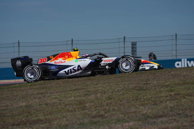 23.10.2026, Circuit of The Americas, Austin, FORMULA 1 MSC CRUISES UNITED STATES GRAND PRIX 2026 , Liam Lawson (NZL), Visa Cash App Racing Bulls Formula One Team (Photo by Hasan Bratic DeFodi Images) -