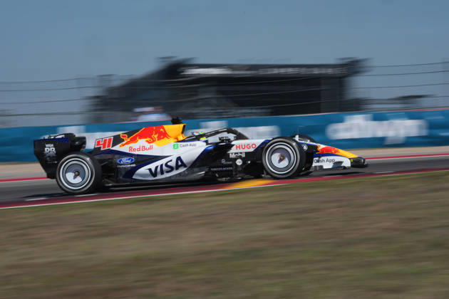 23.10.2026, Circuit of The Americas, Austin, FORMULA 1 MSC CRUISES UNITED STATES GRAND PRIX 2026 , Arvid Lindblad (GBR), Visa Cash App Racing Bulls Formula One Team (Photo by Hasan Bratic DeFodi Images) -