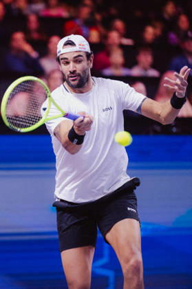 TENNIS - ATP, Tennis Herren Erste Bank Open VIENNA,AUSTRIA,23.OCT.26 - TENNIS - ATP Tour, Erste Bank Open, Red Bull BassLine. Image shows Matteo Berrettini (ITA).  GEPAxpictures xAlexanderxSolc