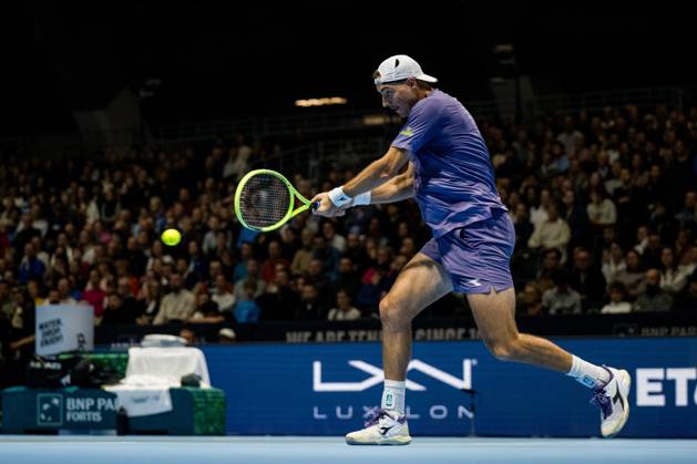 Jan-Lennard Struff of Germany pictured in action during the European Open ATP, Tennis Herren tennis tournament in Brussels, on Friday 23 October 2026. This year s edition of the tournament is taking place from 17 to 25 October JASPERxJACOBS  x190797889x
