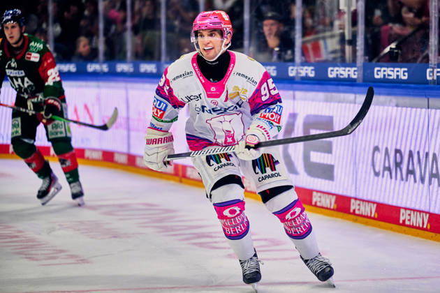 Frederik Tiffels (Eisbaeren Berlin, 95), GER, Eisbaeren Berlin vs. Augsburger Panther, Eishockey Herren, Deutsche Eishockey Liga, DEL, Saison 2026 27, 11. Spieltag, 23.10.2026 GER, Eisbaeren Berlin vs. Augsburger Panther, Eishockey Herren, Deutsche Eishockey Liga, DEL, Saison 2026 27, 11. Spieltag, Berlin