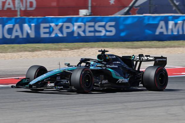 Circuit of the Americas (COTA) Austin - 23 10 2026: George Russell from UK, driving the (63) Mercedes-AMG PETRONAS F1 Team W17 Mercedes during the Formula 1 United States Grand Prix - Austin - Friday - Free Practice 1 at Circuit of the Americas (COTA) on 23 10 2026 in Austin. (Stefano Facchin Photography Alessio Morgese SPP) Copyright: xStefanoxFacchinxPhotographyx xAlessioxMorgesex xSPPx spp-en-StFaPhAlMo-20261023_SPP_AlessioMorgese_0593