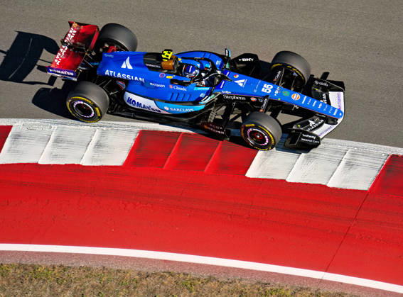 Carlos Sainz (ESP), Atlassian Williams F1 Team, 55 USA, Formel 1 Weltmeisterschaft, United States Grand Prix, Trainingstag, Circuit of the Americas, Austin, Saison 2026, 23.10.2026 Formel 1 Weltmeisterschaft, United States Grand Prix, Trainingstag, Circuit of the Americas, Austin, Saison 2026, 23.10.2026 Austin Copyright: xEibner-Pressefoto ScottxColemanx EP_SCN