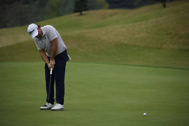 October 24, 2026, Cheonan, Chungnam, SOUTH KOREA: Oct 24, 2026-Cheonan, South Korea-Oihan GUILLAMOUNDEGUY of France action on 17th green during a DP World Tour Genesis Championship at Woo Jeong hills CC in Cheonan, South Korea. Cheonan SOUTH KOREA - ZUMAr168 20261024_aap_r168_053 Copyright: xRyuxSeung-Ilx