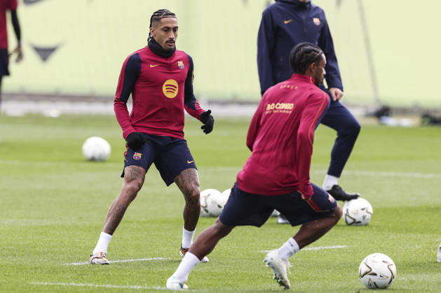 October 24, 2026, Sant Joan Despi, Barcelona, Spain: Raphinha during the training day of FC Barcelona, Barca ahead the Spanish League, Laliga EA Sports, football match against Real Madrid CF at Ciudad Esportiva Joan Gamper on October 24, 2026 in Sant Joan Despi, Barcelona, Spain. Sant Joan Despi Spain - ZUMAa181 20261024_zaa_a181_003 Copyright: xJavierxBorregox