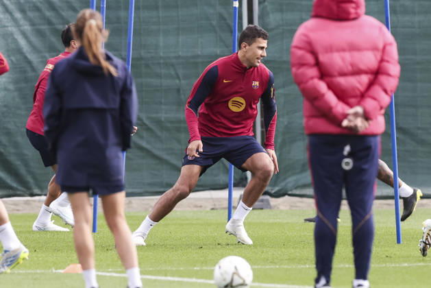 October 24, 2026, Sant Joan Despi, Barcelona, Spain: Rodri during the training day of FC Barcelona, Barca ahead the Spanish League, Laliga EA Sports, football match against Real Madrid CF at Ciudad Esportiva Joan Gamper on October 24, 2026 in Sant Joan Despi, Barcelona, Spain. Sant Joan Despi Spain - ZUMAa181 20261024_zaa_a181_007 Copyright: xJavierxBorregox