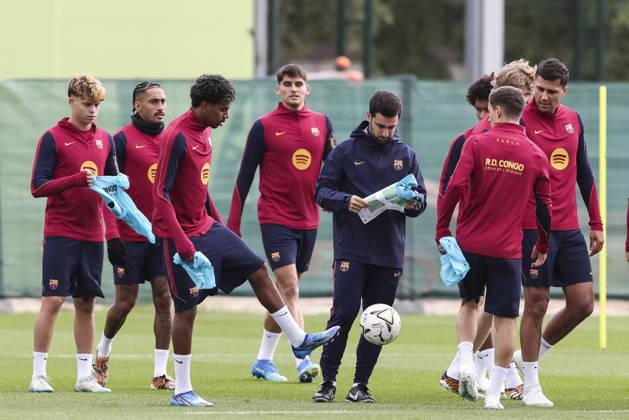 October 24, 2026, Sant Joan Despi, Barcelona, Spain: Lamine Yamal during the training day of FC Barcelona, Barca ahead the Spanish League, Laliga EA Sports, football match against Real Madrid CF at Ciudad Esportiva Joan Gamper on October 24, 2026 in Sant Joan Despi, Barcelona, Spain. Sant Joan Despi Spain - ZUMAa181 20261024_zaa_a181_017 Copyright: xJavierxBorregox