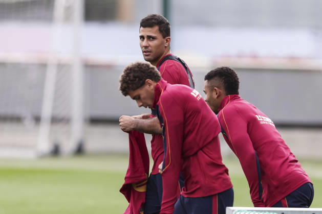 October 24, 2026, Sant Joan Despi, Barcelona, Spain: Rodri during the training day of FC Barcelona, Barca ahead the Spanish League, Laliga EA Sports, football match against Real Madrid CF at Ciudad Esportiva Joan Gamper on October 24, 2026 in Sant Joan Despi, Barcelona, Spain. Sant Joan Despi Spain - ZUMAa181 20261024_zaa_a181_023 Copyright: xJavierxBorregox