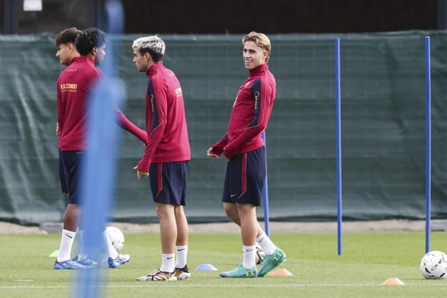 October 24, 2026, Sant Joan Despi, Barcelona, Spain: Fermin Lopez during the training day of FC Barcelona, Barca ahead the Spanish League, Laliga EA Sports, football match against Real Madrid CF at Ciudad Esportiva Joan Gamper on October 24, 2026 in Sant Joan Despi, Barcelona, Spain. Sant Joan Despi Spain - ZUMAa181 20261024_zaa_a181_030 Copyright: xJavierxBorregox