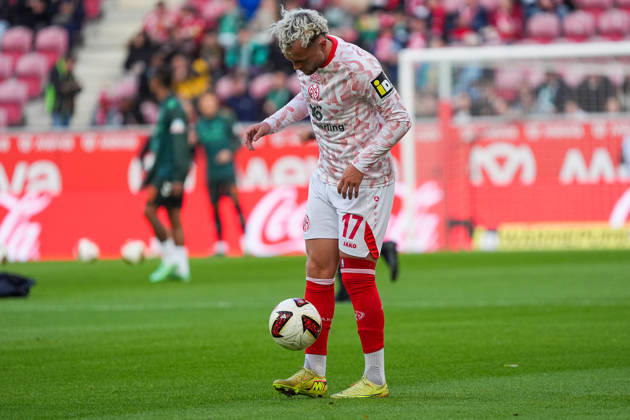 Benedict Hollerbach (1. FSV Mainz 05) - 24.10.2026 1. FSV Mainz 05 vs.Werder Bremen, MEWA Arena, Bundesliga 7. Spieltag