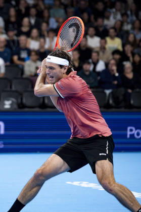 TENNIS : ATP, Tennis Herren 250 - Grand Prix Tennis AURA - Decines (France) 24 10 2026 Tommy PAUL (USA) vs Taylor FRITZ (USA) in the semifinals of the tennis Grand Prix Auvergne Rhône-Alpes at the LDLC Arena in Décines on October 24, 2026. Photo Sandrine Thesillat PsNewZ  Copyright: xSandrinexTHESILLATx