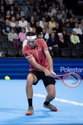 TENNIS : ATP, Tennis Herren 250 - Grand Prix Tennis AURA - Decines (France) 24 10 2026 Tommy PAUL (USA) vs Taylor FRITZ (USA) in the semifinals of the tennis Grand Prix Auvergne Rhône-Alpes at the LDLC Arena in Décines on October 24, 2026. Photo Sandrine Thesillat PsNewZ  Copyright: xSandrinexTHESILLATx