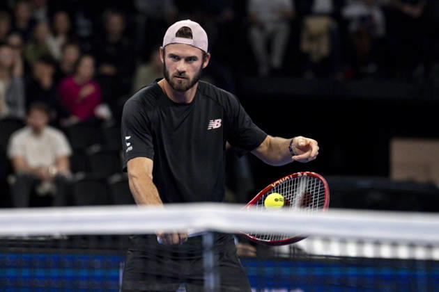 TENNIS : ATP, Tennis Herren 250 - Grand Prix Tennis AURA - Decines (France) 24 10 2026 Tommy PAUL (USA) vs Taylor FRITZ (USA) in the semifinals of the tennis Grand Prix Auvergne Rhône-Alpes at the LDLC Arena in Décines on October 24, 2026. Photo Sandrine Thesillat PsNewZ  Copyright: xSandrinexTHESILLATx