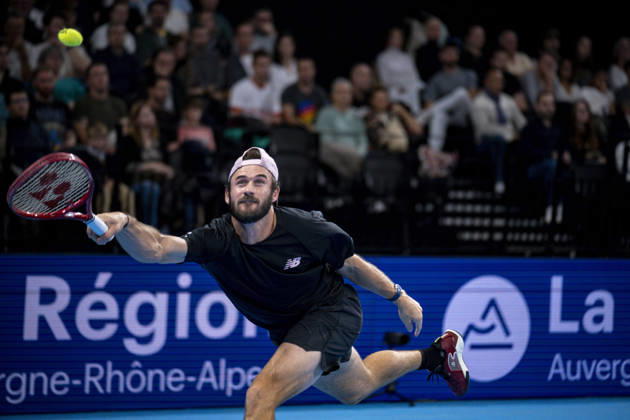 TENNIS : ATP, Tennis Herren 250 - Grand Prix Tennis AURA - Decines (France) 24 10 2026 Tommy PAUL (USA) vs Taylor FRITZ (USA) in the semifinals of the tennis Grand Prix Auvergne Rhône-Alpes at the LDLC Arena in Décines on October 24, 2026. Photo Sandrine Thesillat PsNewZ  Copyright: xSandrinexTHESILLATx