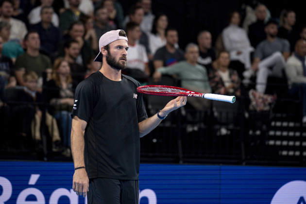 TENNIS : ATP, Tennis Herren 250 - Grand Prix Tennis AURA - Decines (France) 24 10 2026 Tommy PAUL (USA) vs Taylor FRITZ (USA) in the semifinals of the tennis Grand Prix Auvergne Rhône-Alpes at the LDLC Arena in Décines on October 24, 2026. Photo Sandrine Thesillat PsNewZ  Copyright: xSandrinexTHESILLATx