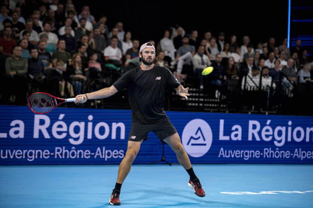 TENNIS : ATP, Tennis Herren 250 - Grand Prix Tennis AURA - Decines (France) 24 10 2026 Tommy PAUL (USA) vs Taylor FRITZ (USA) in the semifinals of the tennis Grand Prix Auvergne Rhône-Alpes at the LDLC Arena in Décines on October 24, 2026. Photo Sandrine Thesillat PsNewZ  Copyright: xSandrinexTHESILLATx