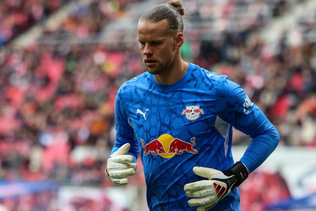Deutschland: 1. Bundesliga 2026 2027, 7. Spieltag, RB Leipzig - SV Elversberg, Red Bull Arena (Leipzig): orjan Nyland (RB Leipzig, 1) Copyright: xLucasxWalterx