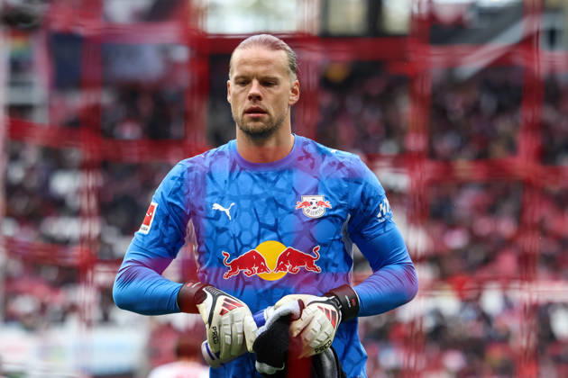 Deutschland: 1. Bundesliga 2026 2027, 7. Spieltag, RB Leipzig - SV Elversberg, Red Bull Arena (Leipzig): orjan Nyland (RB Leipzig, 1) Copyright: xLucasxWalterx