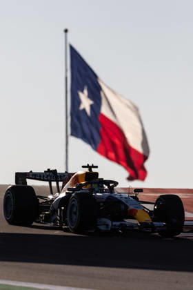 F1 - UNITED STATES GRAND PRIX 2026 41 LINBLAD Arvid (gbr), Visa Cash App RB F1 Team VCARB03, action during the 2026 Formula 1 United States Grand Prix, 18th round of the 2026 Formula One World Championship, WM, Weltmeisterschaft from October 23 to 25, 2026 on the Circuit of the America, in Austin, Texas, United States of America - AustinUnited States  Copyright: xAndrÃ xFerreirax