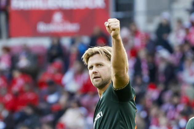 Niclas Füllkrug, Fullkrug (SV Werder Bremen, 10) beim 0:2 , Deutschland, Fussball, 1. Bundesliga, 7.Spieltag, 2026 2027, 1. FSV Mainz vs. SV Werder Bremen, 24.10.2026, Mainz Mewa Arena Deutschland Copyright: xGrantxHubbsx