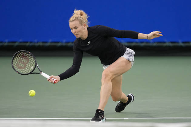 WTA, Tennis Damen Kinoshita Group Japan Open - Day 6 Katerina Siniakova of the Czech Republic plays during her semi-final match against Katie Boulter of Great Britain at the 2026 Kinoshita Group Japan Open Women s tennis tournament at Utsubo Tennis Center in Osaka, Japan, on October 24, 2026. Osaka Japan  Copyright: xOwenxHammondx originalFilename:hammond-2026kino261024_npdDp.jpg