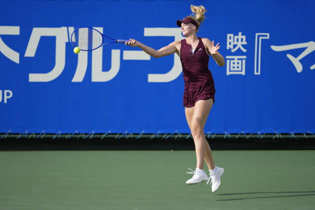 WTA, Tennis Damen Kinoshita Group Japan Open - Day 6 Ashlyn Krueger of the United States competes against Ann Li of the United States during their semi-final match at the 2026 Kinoshita Group Japan Open Women s tennis tournament at Utsubo Tennis Center in Osaka, Japan, on October 24, 2026. Osaka Japan  Copyright: xOwenxHammondx originalFilename:hammond-2026kino261024_npPSX.jpg