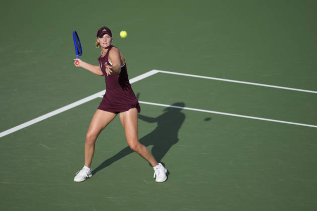 WTA, Tennis Damen Kinoshita Group Japan Open - Day 6 Ashlyn Krueger of the United States competes against Ann Li of the United States during their semi-final match at the 2026 Kinoshita Group Japan Open Women s tennis tournament at Utsubo Tennis Center in Osaka, Japan, on October 24, 2026. Osaka Japan  Copyright: xOwenxHammondx originalFilename:hammond-2026kino261024_npZsT.jpg