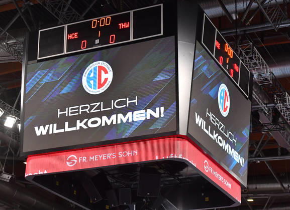 24.10.20262 - Handball - 1. Bundesliga DAIKIN HBL - Saison 2026 2027 - 10. Spieltag: HC Erlangen Metropolregion Nürnberg HCE - THW Kiel - OGo - xogox - Symbolbild Symbolfoto Feature Impression