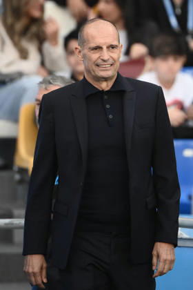 SSC Napoli v AS Roma - Serie A NAPLES, ITALY - OCTOBER 24: Napoli s head coach Massimiliano Allegri arrives prior of the Italian serie A football match between Napoli and Roma at Diego Armando Maradona stadium in Naples, Italy, on October 24, 2026. Isabella Bonotto Anadolu Naples Italy. Editorial use only. Please get in touch for any other usage.  Copyright: x2026xAnadoluxIsabellaxBonottox