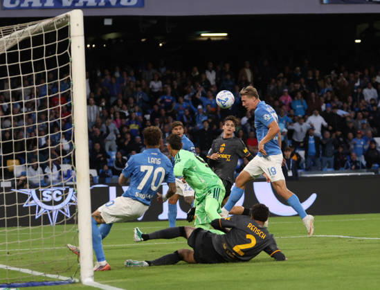 Serie A championship football match - 2026 27: Napoli vs Roma Rasmus Hojlund OF SSC Napoli during the football match on 24 10 2026 part of the 2026 27 Italian Serie A championship held in Naples at the Stadio Diego Armando Maradona between SSC Napoli and AS Roma NAPOLI stadio Diego Armando Maradona CAMPANIA ITALIA Copyright: xFABIOxSASSO FPAxFabioxSassox Napoli Roma2026_10_24Fabio Sasso0341