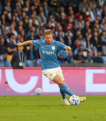 October 24, 2026, Napoli, Campania, ITALIA: Kevin De Bruyne OF SSC Napoli during the football match on 24 10 2026Ã¢â‚¬part of the 2026 27 Italian Serie A championshipÃ¢â‚¬held in Naples at the Stadio Diego Armando Maradona between SSC Napoli and AS Roma Serie A Championship Football Match - 2026 27: Napoli Vs Roma  - ZUMAs236 20261024_aap_s236_032 Copyright: xFabioxSassox