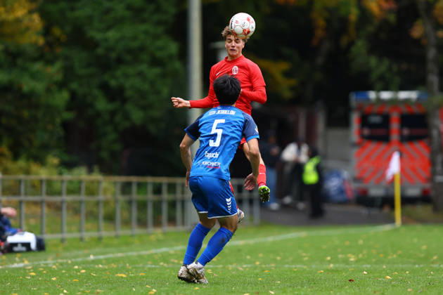 14 Nick Hoffmann (Eimsbütteler TV) Fußball I Herren I Regionalliga Nord I Saison 2026-2027 I 15. Spieltag I Eimsbütteler TV - SSV Jeddeloh II I 24.10.2026 I Sportpark Hinschenfelde