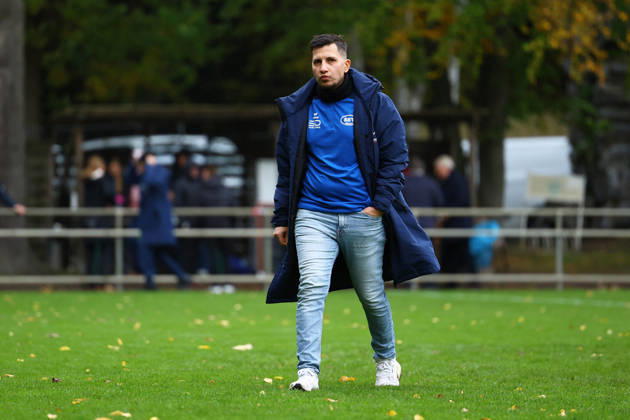 Burak Bahar (Trainer, SSV Jeddeloh II) Fußball I Herren I Regionalliga Nord I Saison 2026-2027 I 15. Spieltag I Eimsbütteler TV - SSV Jeddeloh II I 24.10.2026 I Sportpark Hinschenfelde