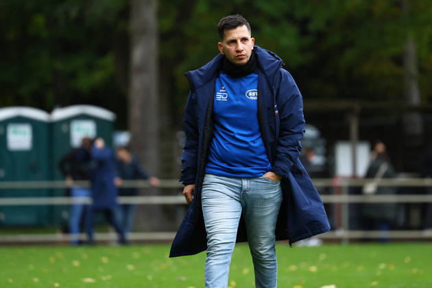 Burak Bahar (Trainer, SSV Jeddeloh II) Fußball I Herren I Regionalliga Nord I Saison 2026-2027 I 15. Spieltag I Eimsbütteler TV - SSV Jeddeloh II I 24.10.2026 I Sportpark Hinschenfelde