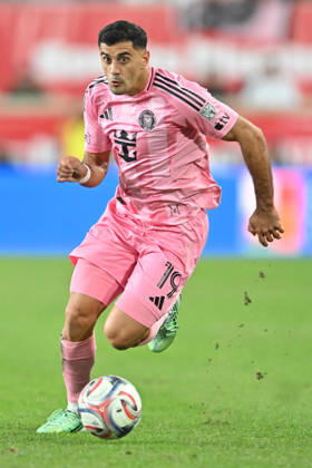 October 24, 2026, Harrison, New Jersey, United States of America: Harrison, New Jersey United States of America. 24 Oct, 2026. Inter Miami CF forward GERMAN BERTERAME (19) in action at Sports Illustrated Stadium New York Red Bulls defeat Inter Miami CF 2 to 0. Credit: , Jr. Zuma Press MLS, Fussball Herren, USA 2026: New York Red Bulls 2:0 Inter Miami CF  - ZUMAa301 20261024_aaf_a301_025 Copyright: xBrooksxVonxArxx