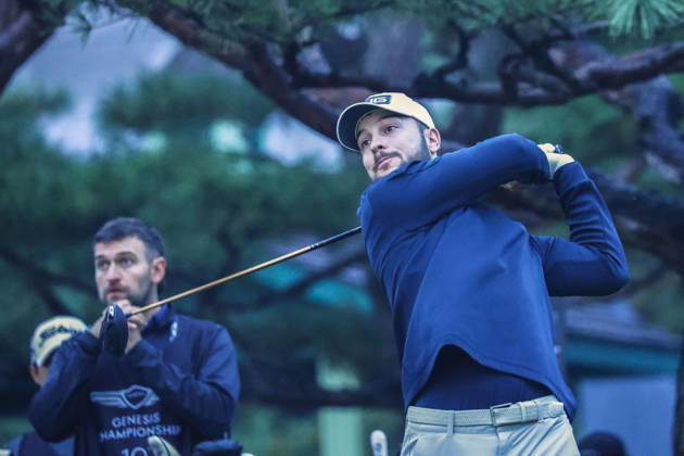 October 25, 2026, Cheonan, Chungnam, SOUTH KOREA: Oct 25, 2026-Cheonan, South Korea-Rocco REPETTO TAYLOR of Spain action on 1th Tee during a DP World Tour Genesis Championship Final Round at Woo Jeong Hills CC in Cheonan, South Korea. DP Tour Genesis Championship Final Round  - ZUMAr168 20261025_aap_r168_004 Copyright: xRyuxSeung-Ilx