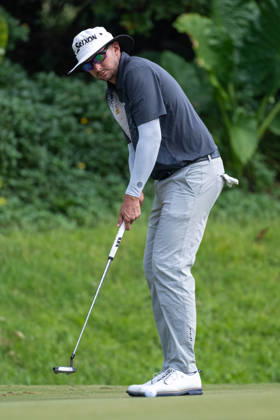 October 25, 2026, Hong Kong, Hong Kong Sar, China: American John CATLIN is set to win siting on -19 Par on the 15th green..Hong Kong Open Golf, Hong Kong Golf Course Fanling Hong Kong China - ZUMAr144 20261025_zap_r144_001 Copyright: xJaynexRussellx