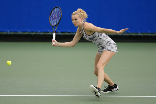 WTA, Tennis Damen Kinoshita Group Japan Open - Day 7 Katerina Siniakova (CZE) plays during her Singles Final match against Ashlyn Krueger (USA) at the 2026 Kinoshita Group Japan Open Women s tennis tournament at Utsubo Tennis Center in Osaka, Japan, on October 25, 2026. Osaka Japan  Copyright: xOwenxHammondx originalFilename:hammond-2026kino261025_np7Jp.jpg