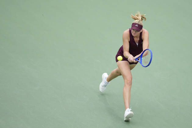 WTA, Tennis Damen Kinoshita Group Japan Open - Day 7 Ashlyn Krueger of the United States plays during her Singles Final match against Katerina Siniakova of the Czech Republic at the 2026 Kinoshita Group Japan Open Women s tennis tournament at Utsubo Tennis Center in Osaka, Japan, on October 25, 2026. Osaka Japan  Copyright: xOwenxHammondx originalFilename:hammond-2026kino261025_npaAP.jpg